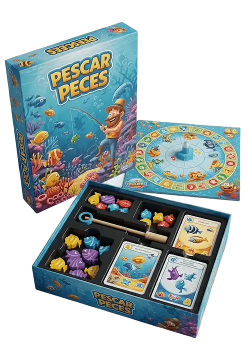 Pescar Peces juego (Caja abierta)