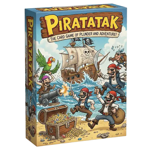 Piratatak juego de mesa aventurero